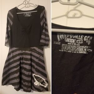 Kreepsville 666 Nevermore Raven Dress - Size XXL